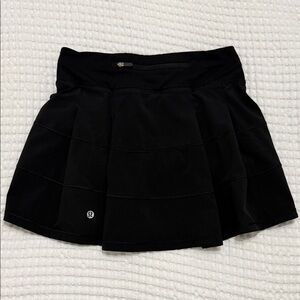 Lululemon Athletica Black Pace Rival Skirt